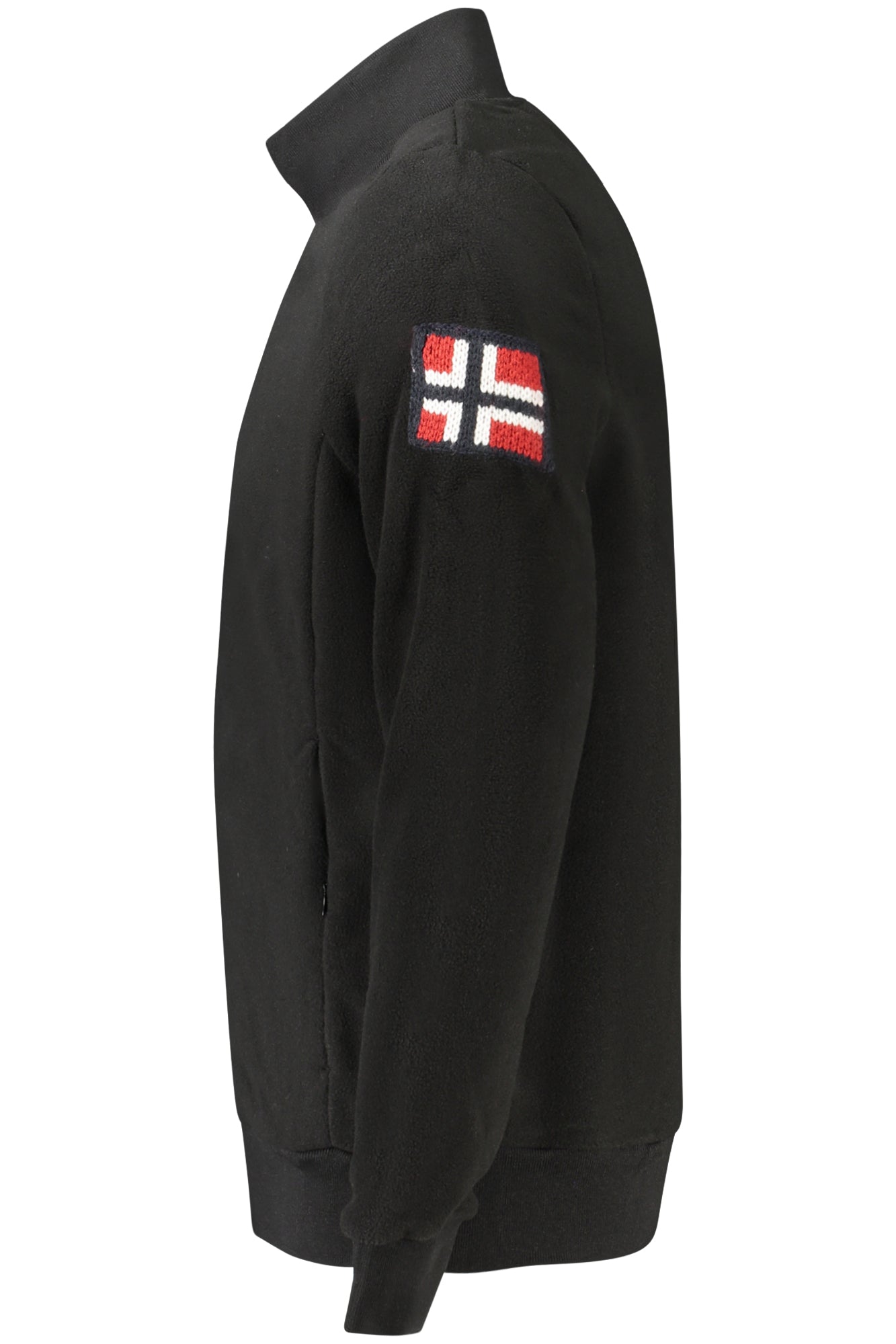 NORWAY 1963 MEN'S BLACK ZIP-UP SWEATSHIRT