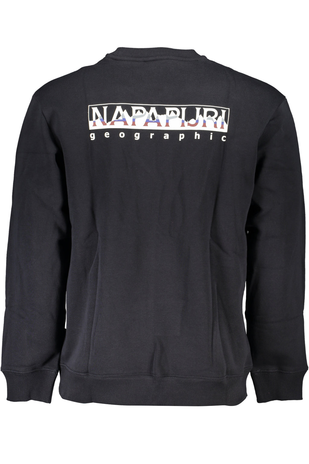 NAPAPIJRI MEN'S BLACK ZIPLESS SWEATSHIRT