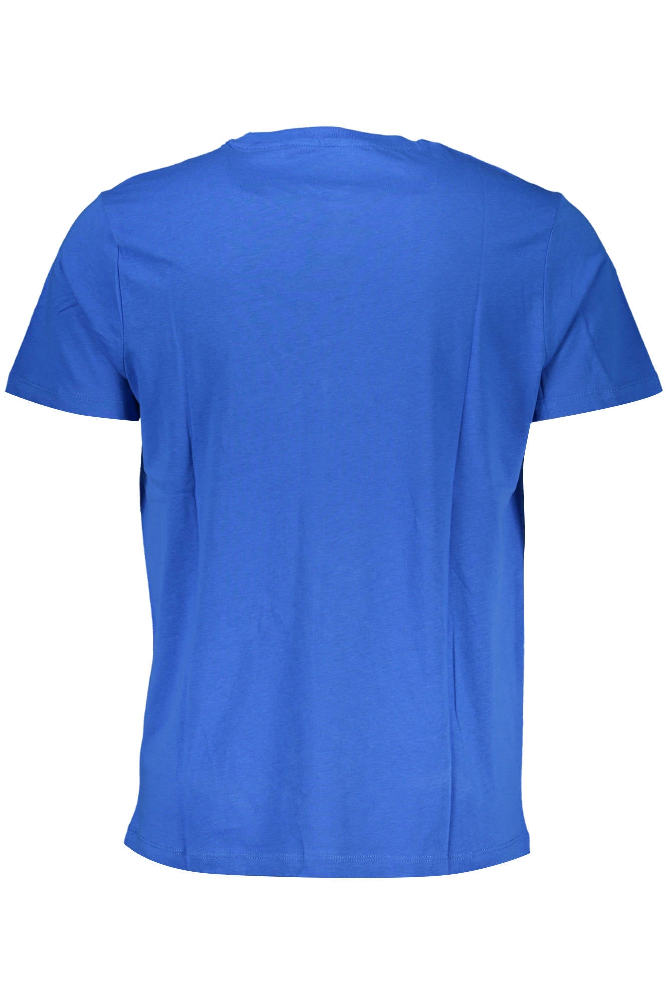 GIAN MARCO VENTURI MEN'S SHORT SLEEVED T-SHIRT BLUE