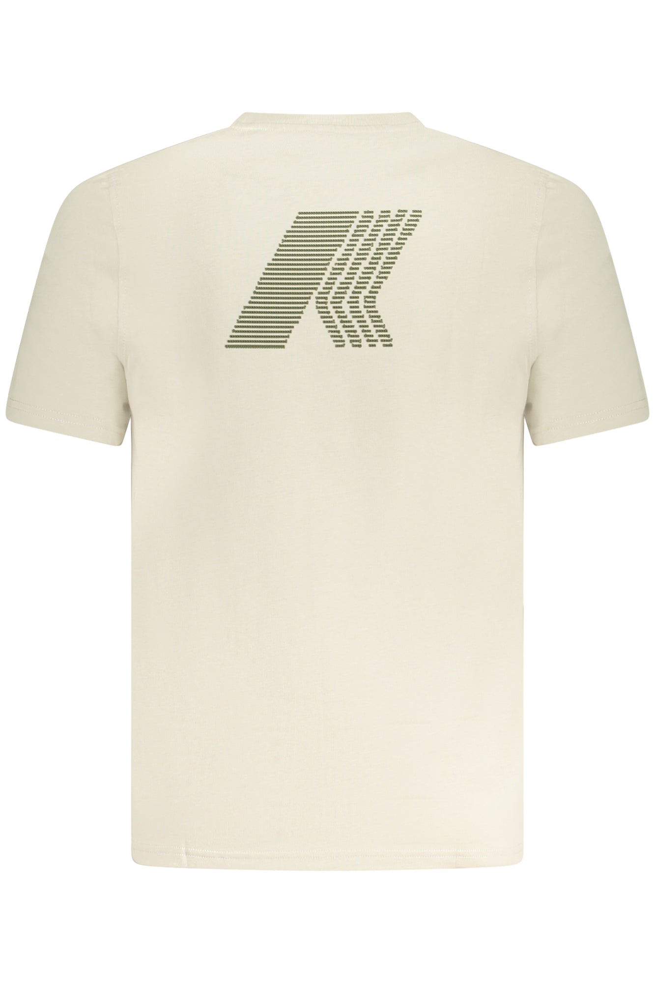 K-WAY SHORT SLEEVE T-SHIRT MEN BEIGE
