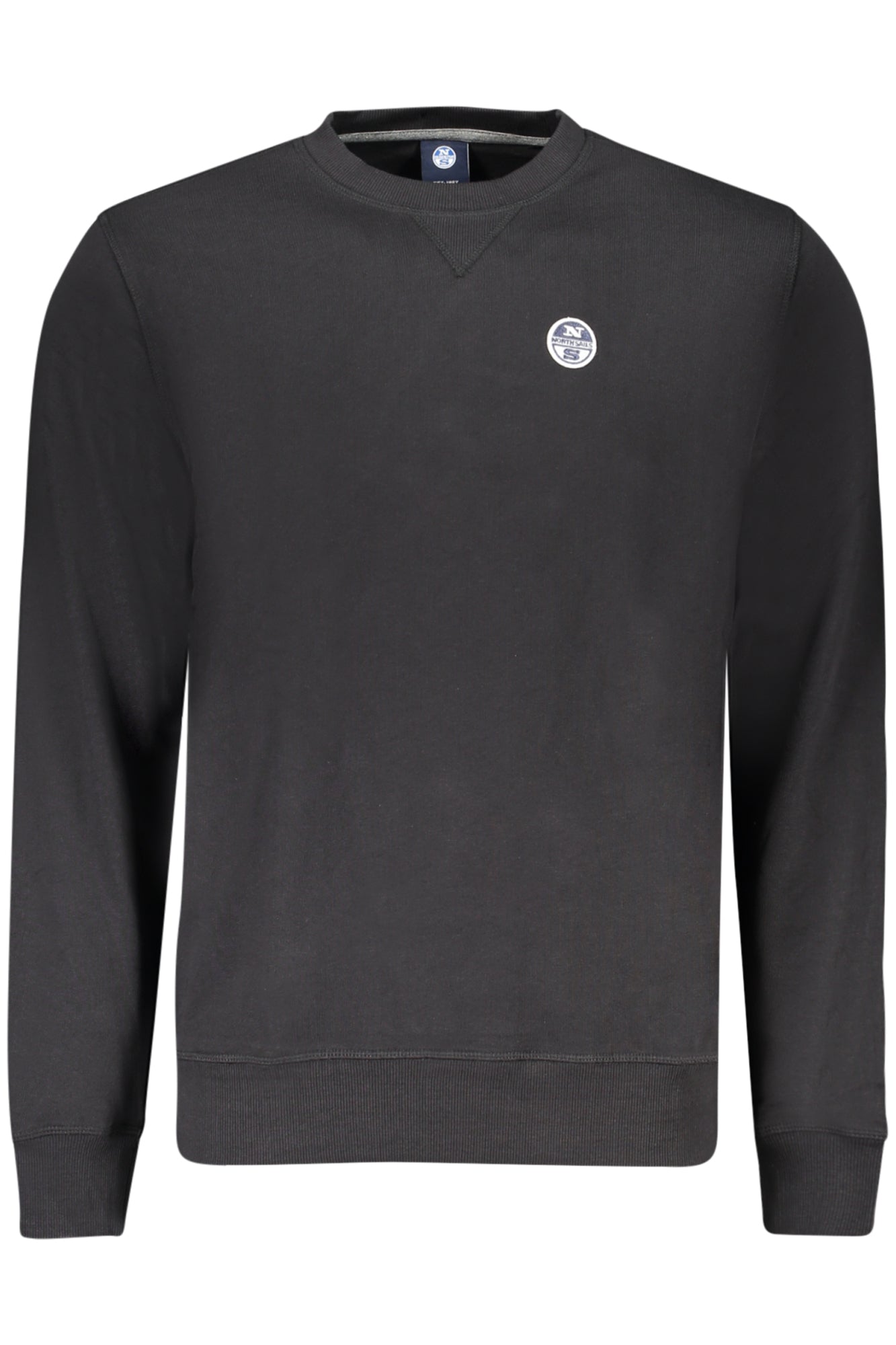 NORTH SAILS MEN'S BLACK ZIP-UP SWEATSHIRT