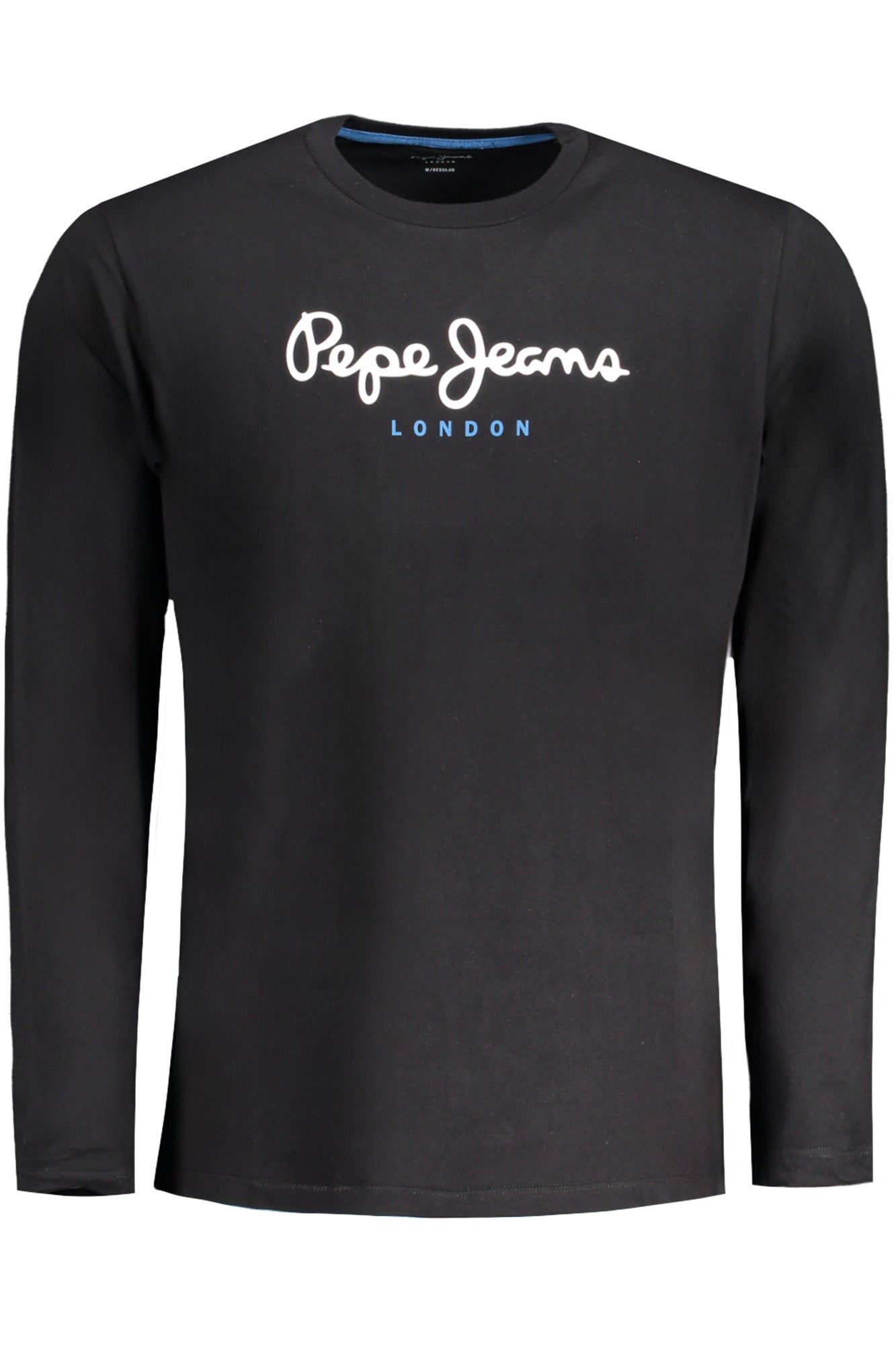 PEPE JEANS MEN'S SHORT SLEEVE T-SHIRT BLACK