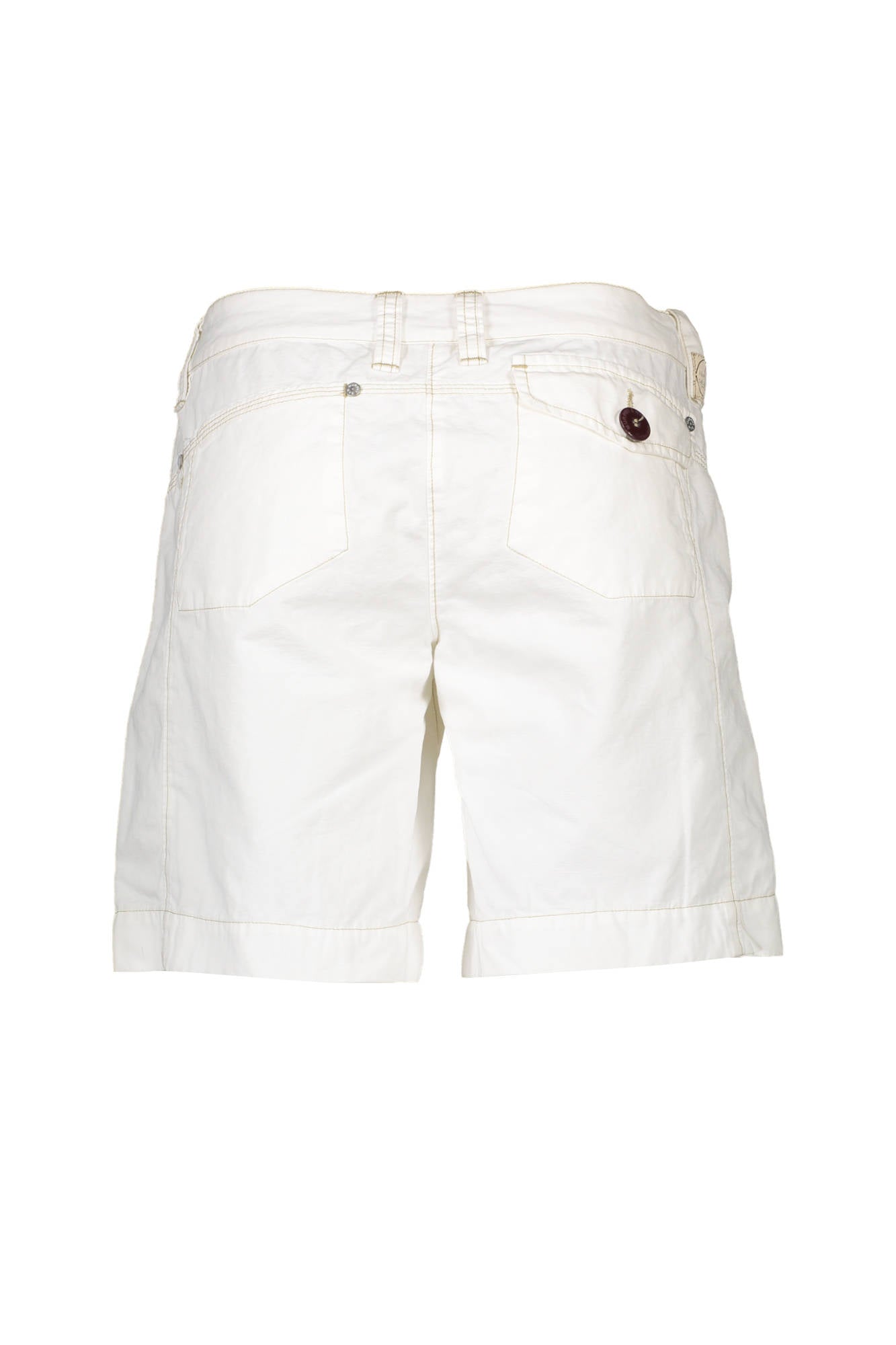 MURPHY & NYE WOMEN'S WHITE BERMUDA TROUSERS