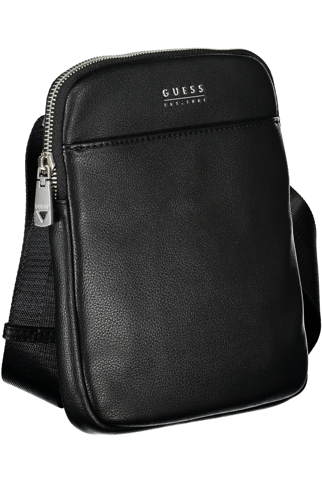 GUESS JEANS MEN'S BLACK SHOULDER BAG