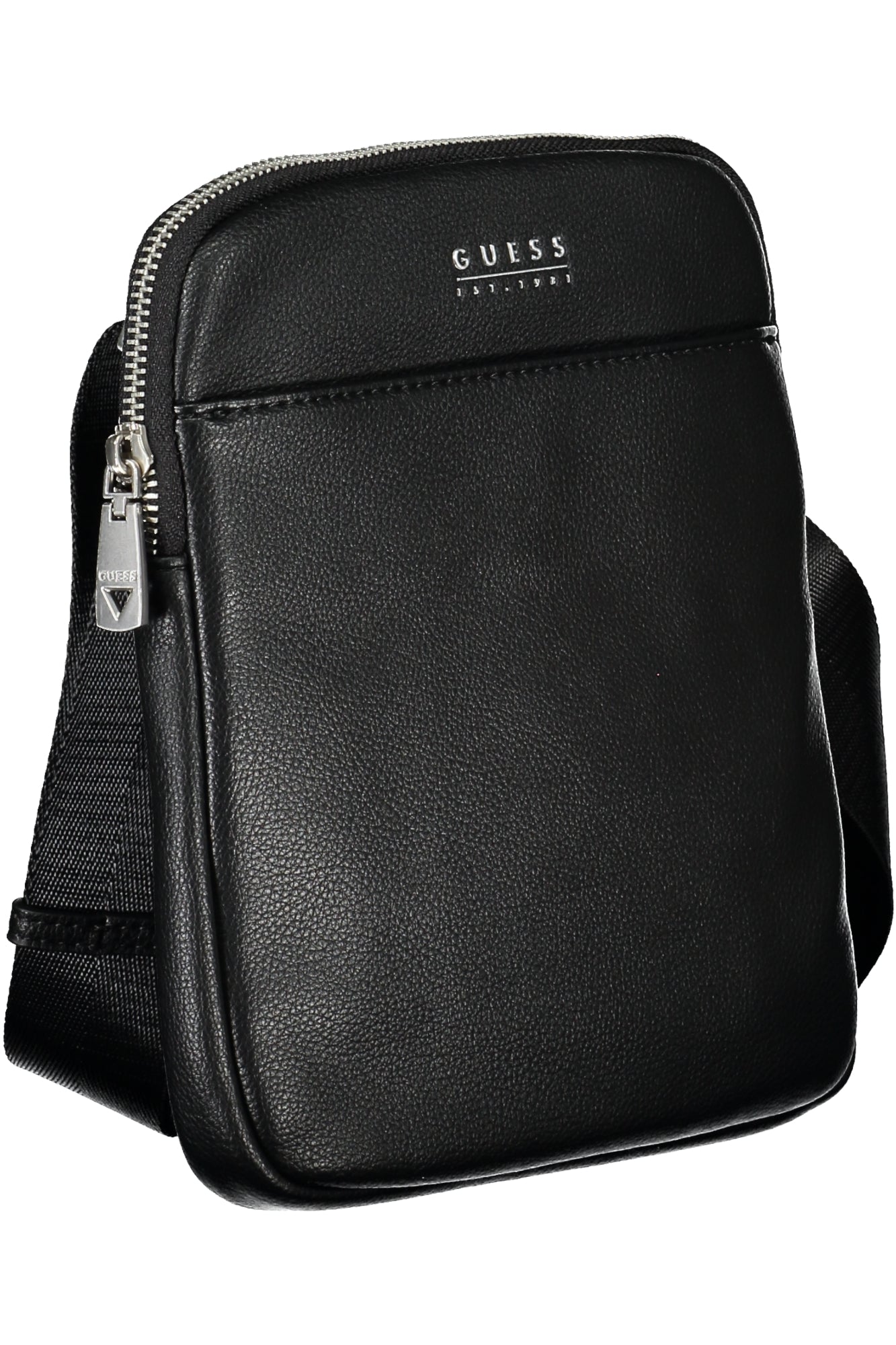GUESS JEANS MEN'S BLACK SHOULDER BAG