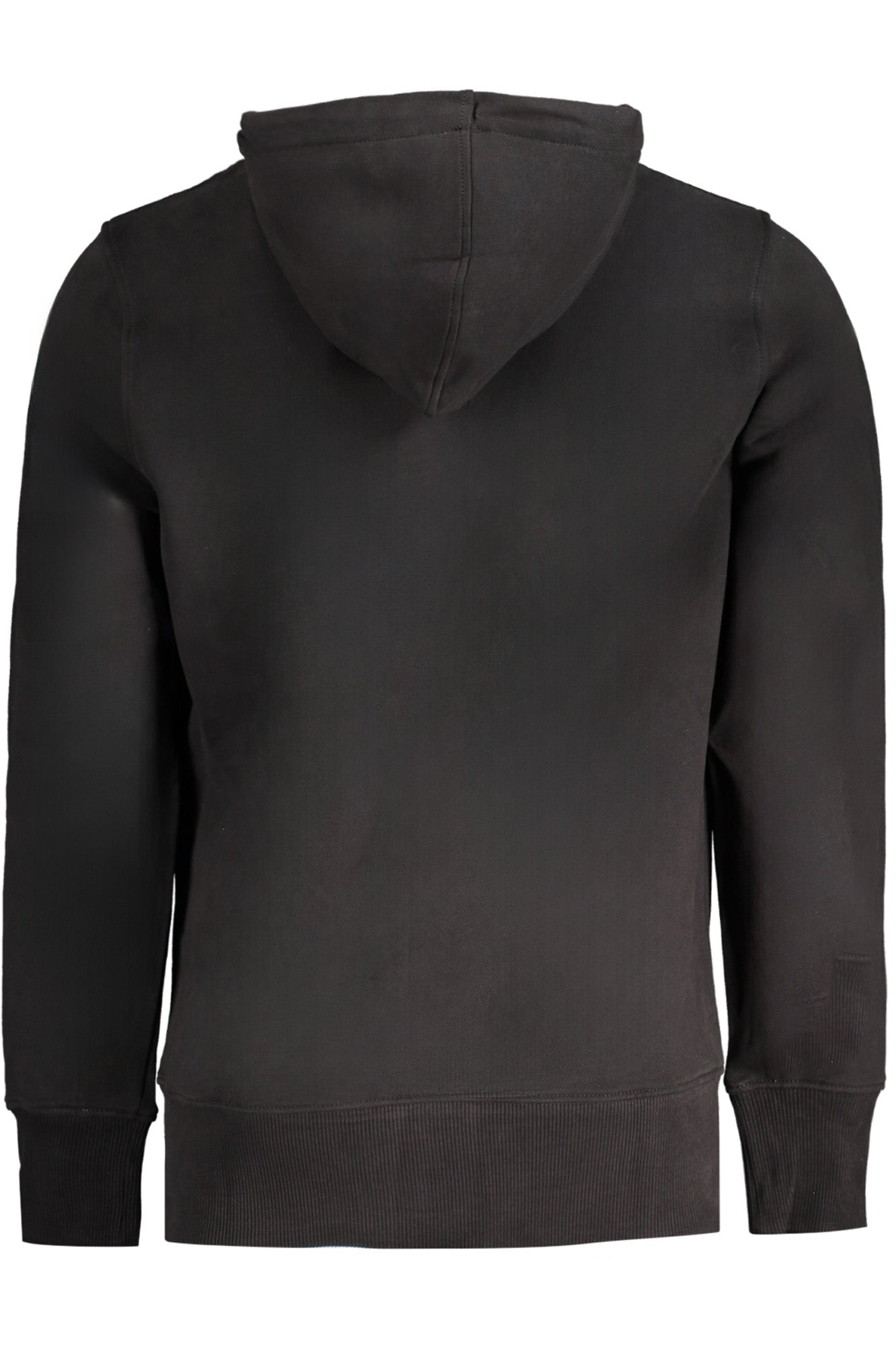 CALVIN KLEIN MEN'S BLACK ZIP-UP SWEATSHIRT