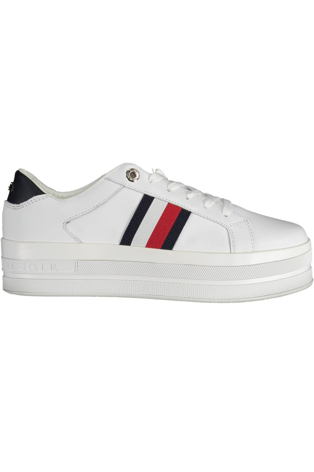 TOMMY HILFIGER WOMEN'S WHITE SPORTS SHOES