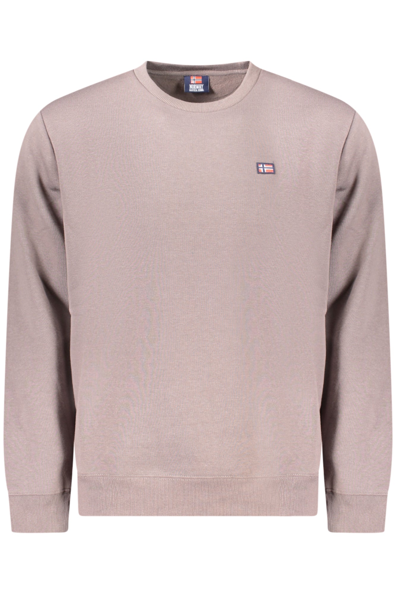 NORWAY 1963 MEN'S BROWN ZIP-UP SWEATSHIRT