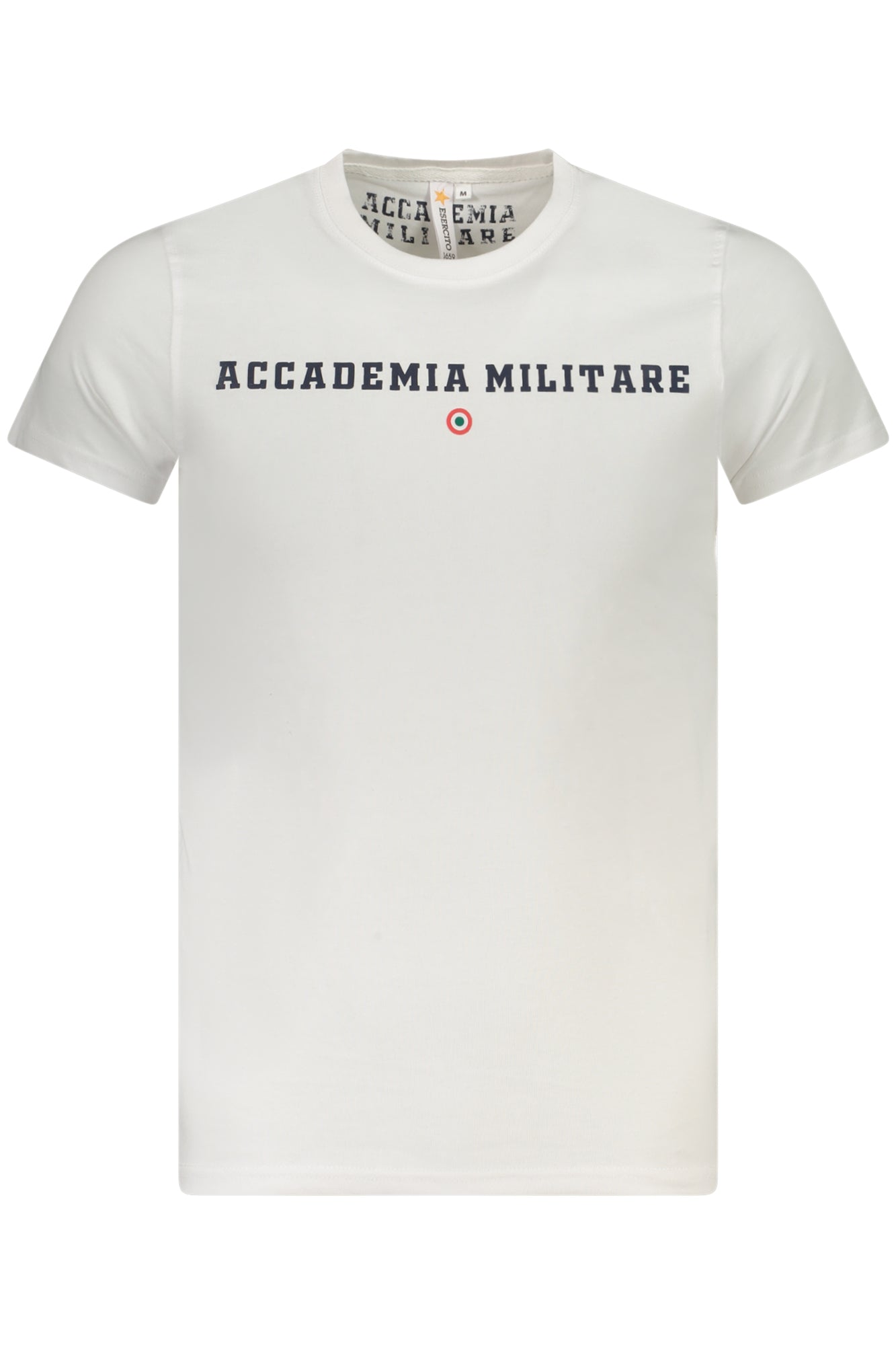 MILITARY ACADEMY SHORT SLEEVE T-SHIRT MEN WHITE
