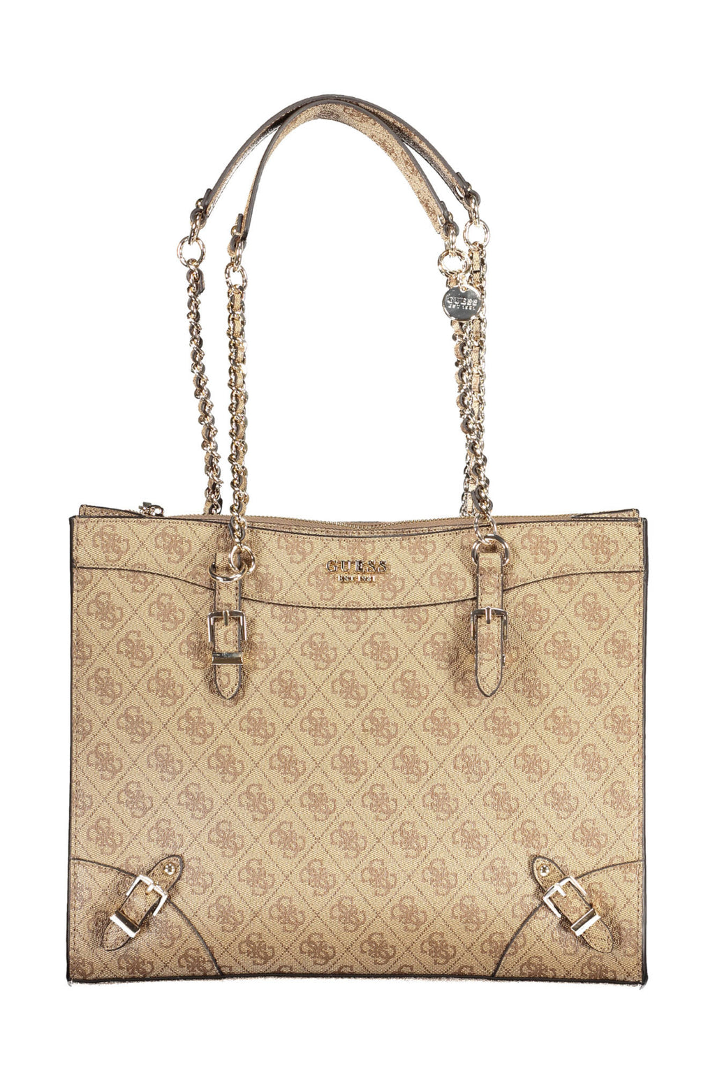 GUESS JEANS BEIGE WOMEN'S BAG