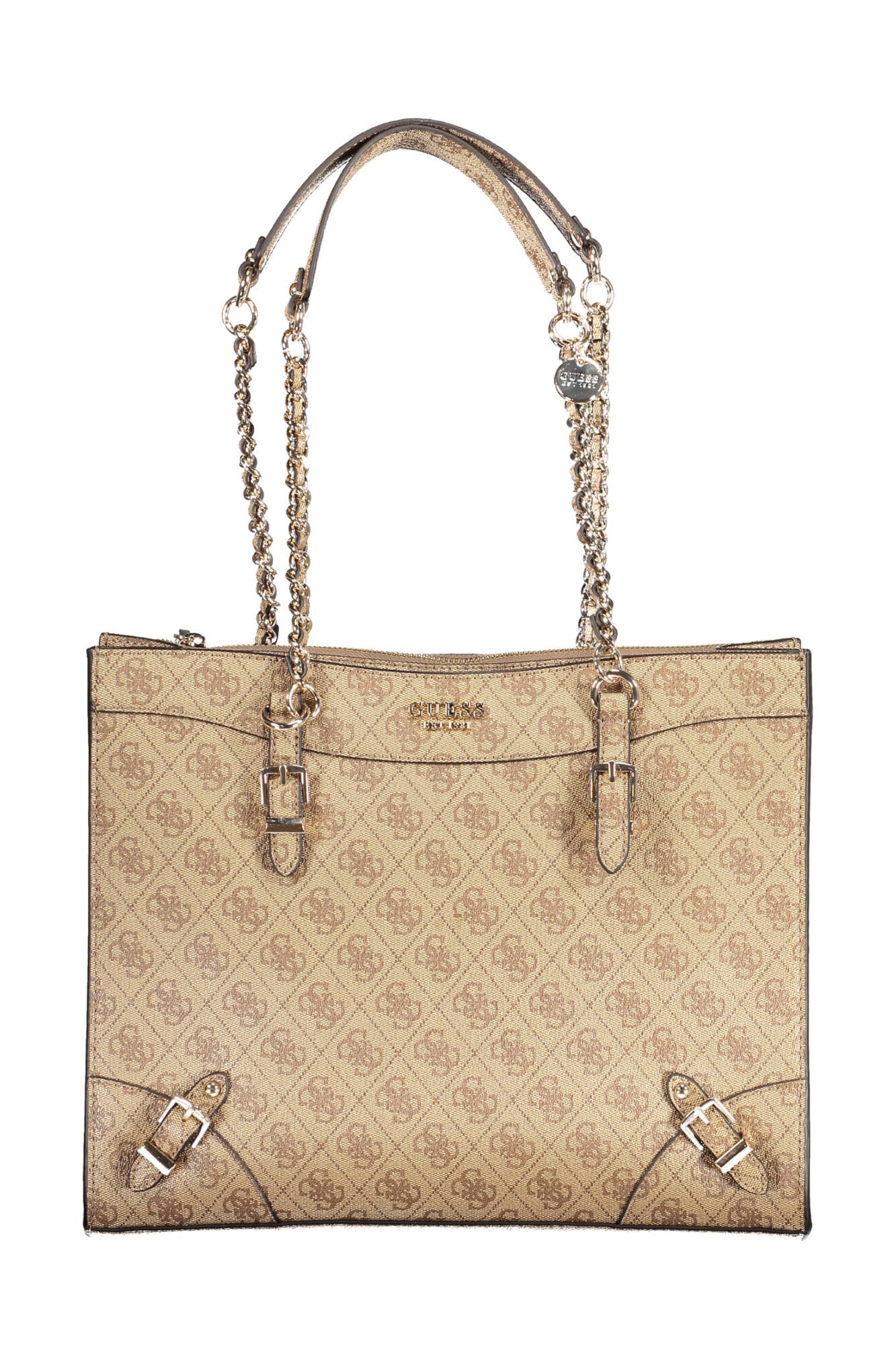 GUESS JEANS BEIGE WOMEN'S BAG