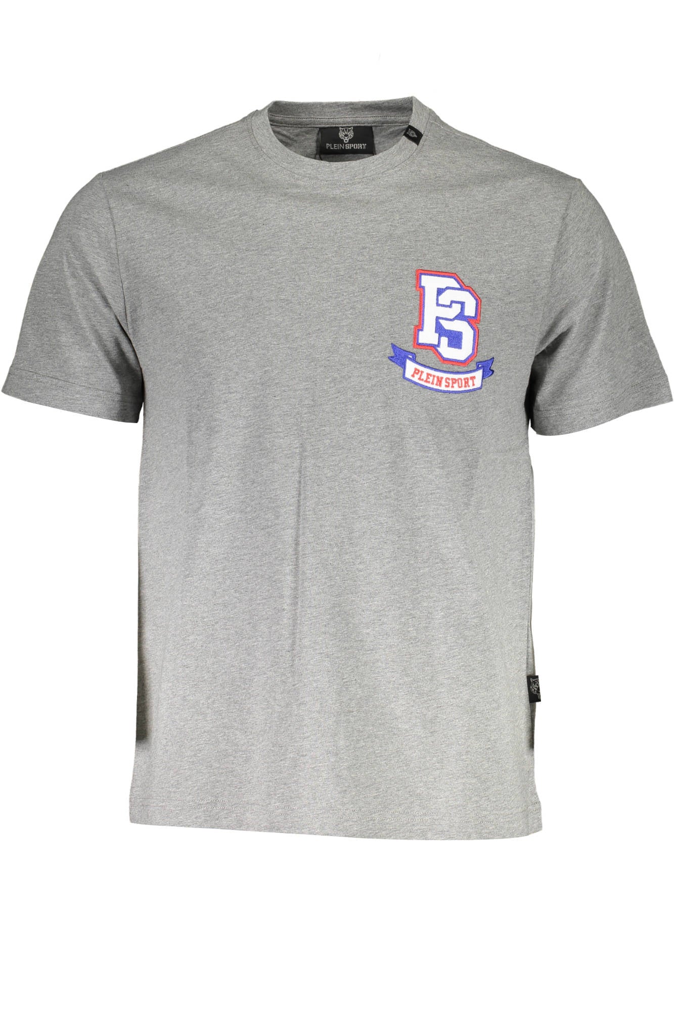 PLEIN SPORT MEN'S SHORT SLEEVE T-SHIRT GRAY