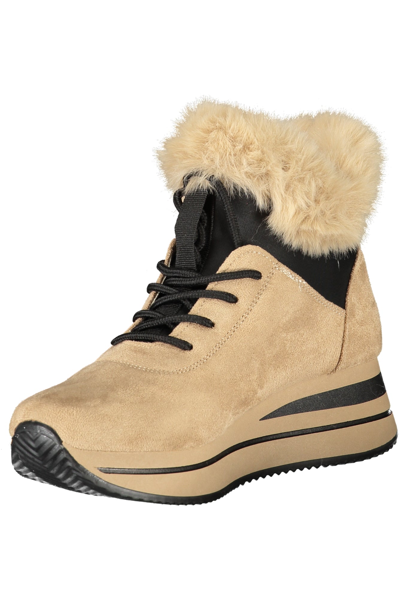 LAURA BIAGIOTTI WOMEN'S BEIGE SPORTS SHOES