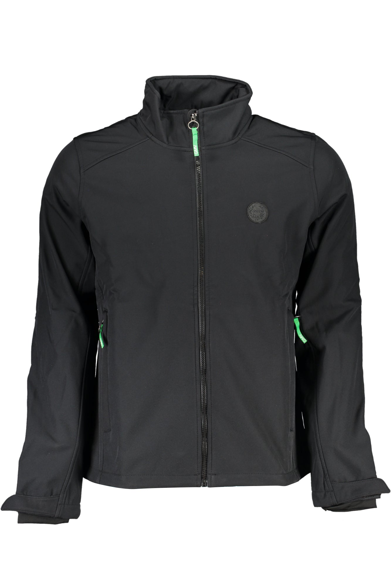 GIAN MARCO VENTURI MEN'S BLACK SPORTS JACKET