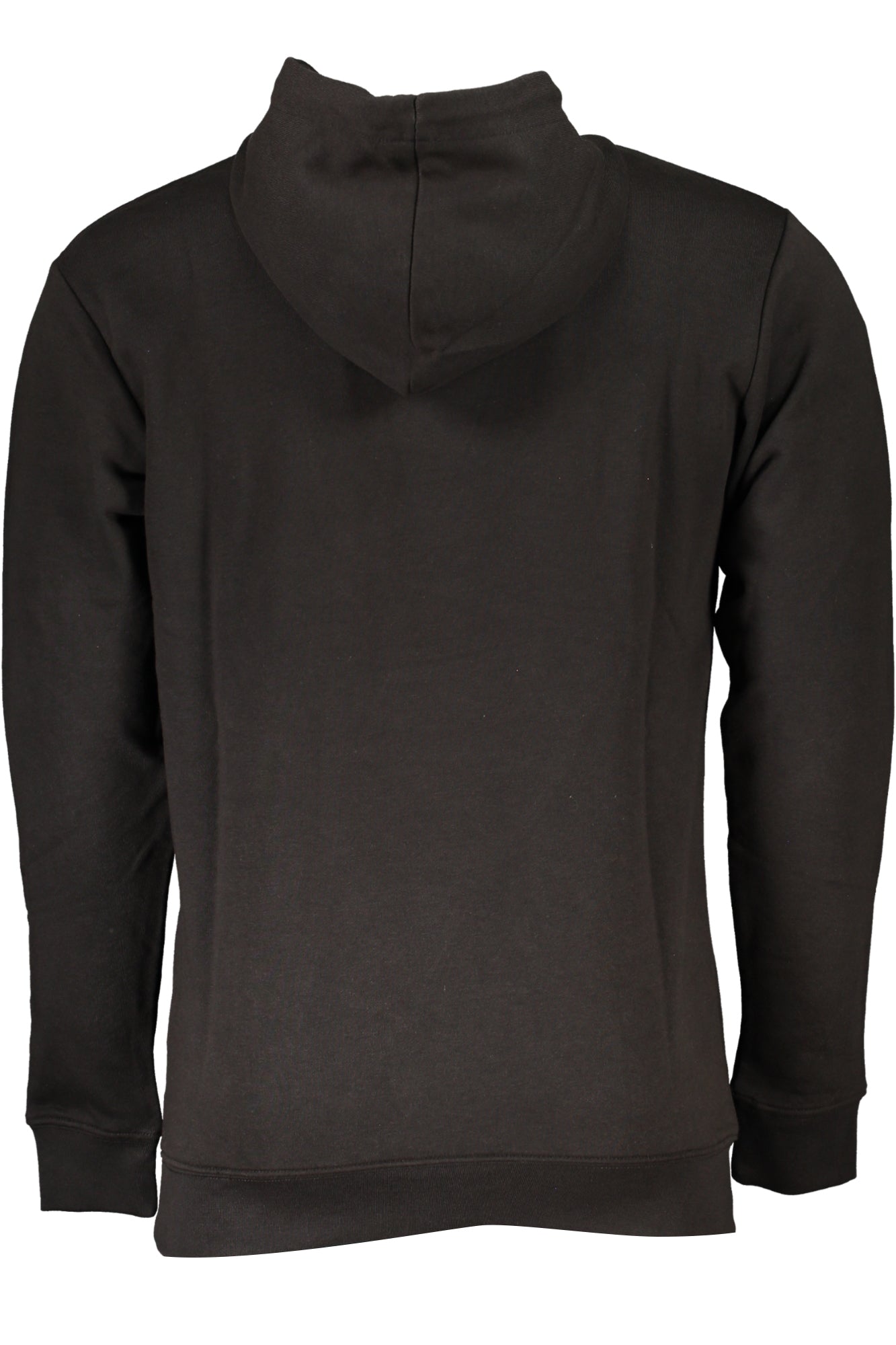 CAVALLI CLASS MEN'S BLACK ZIP-OUT SWEATSHIRT