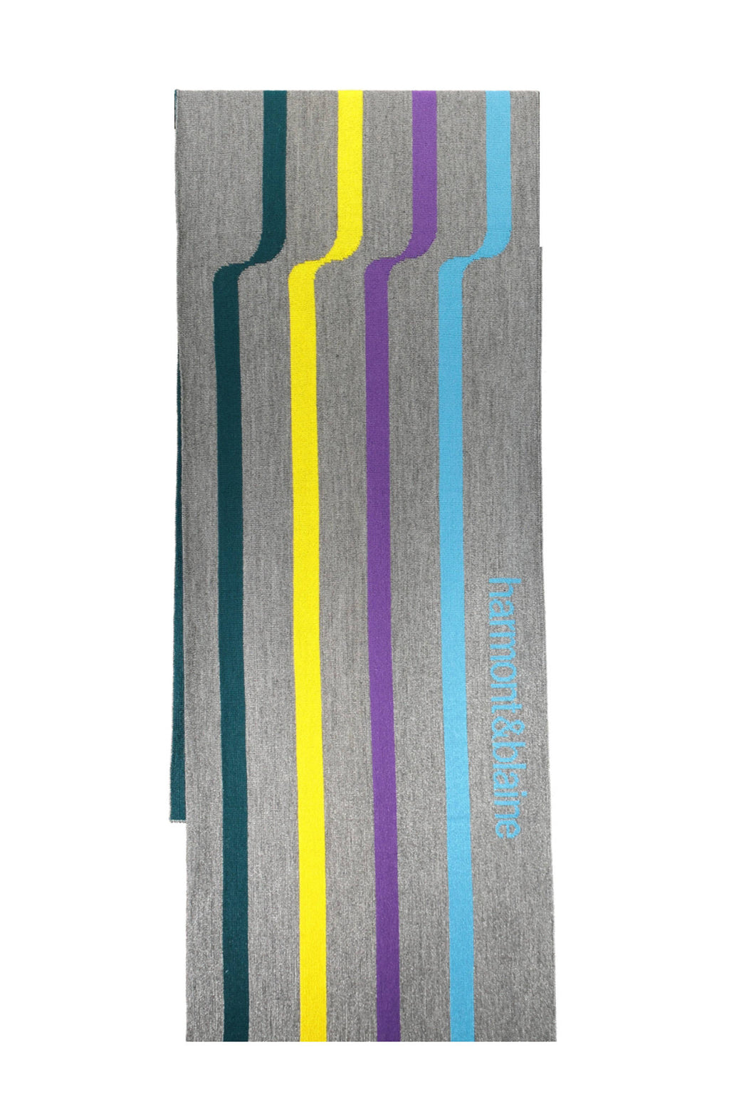 HARMONT & BLAINE GRAY MEN'S SCARF