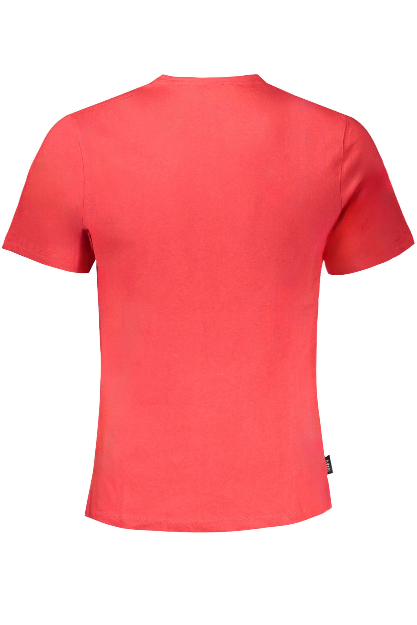 GIAN MARCO VENTURI MEN'S RED SHORT SLEEVE T-SHIRT