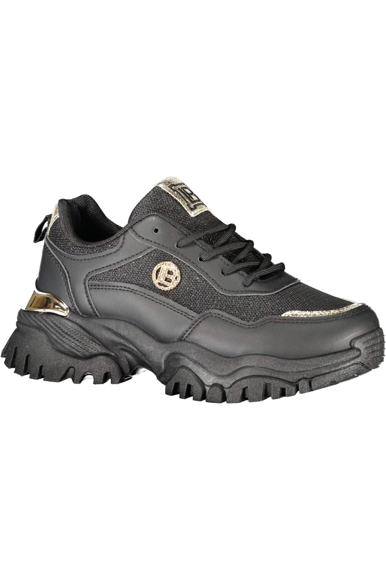 LAURA BIAGIOTTI WOMEN'S BLACK SPORTS SHOES