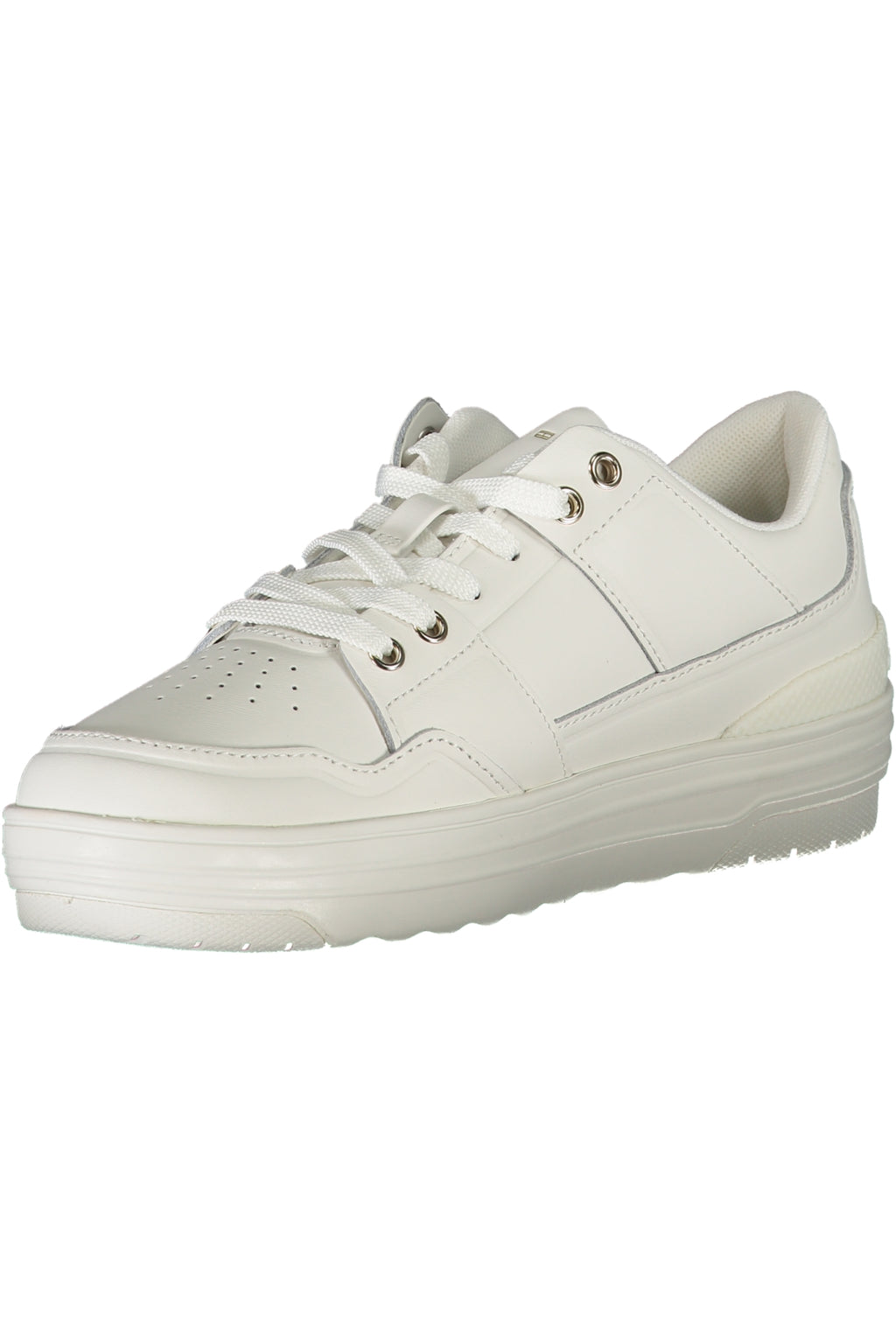 TOMMY HILFIGER WHITE WOMEN'S SPORTS SHOES