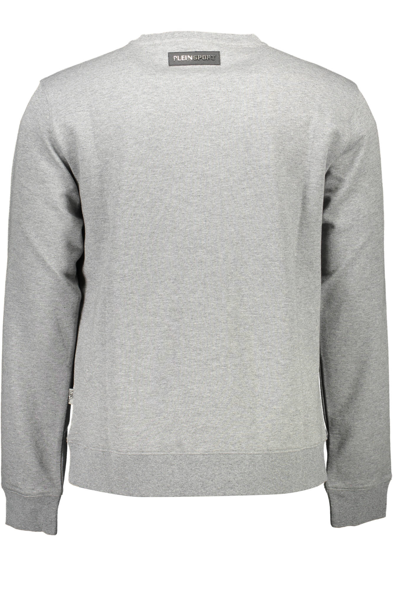 PLEIN SPORT SWEATSHIRT WITHOUT ZIP MAN GRAY