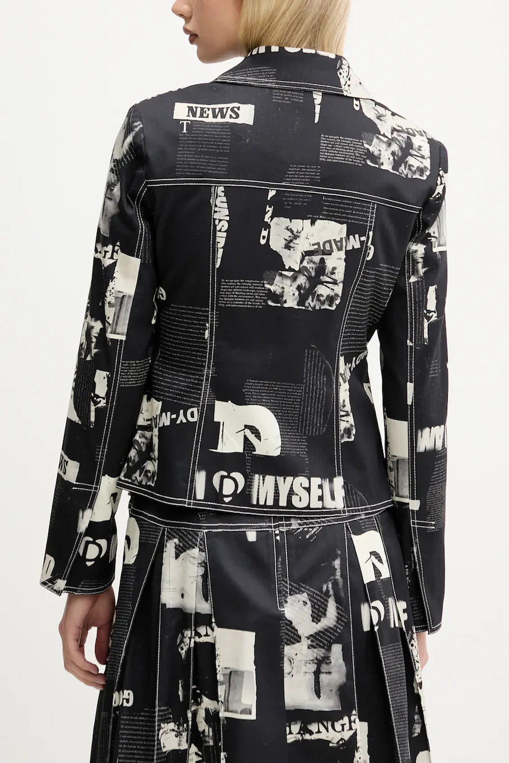 DESIGUAL WOMEN'S BLACK SPORTS JACKET