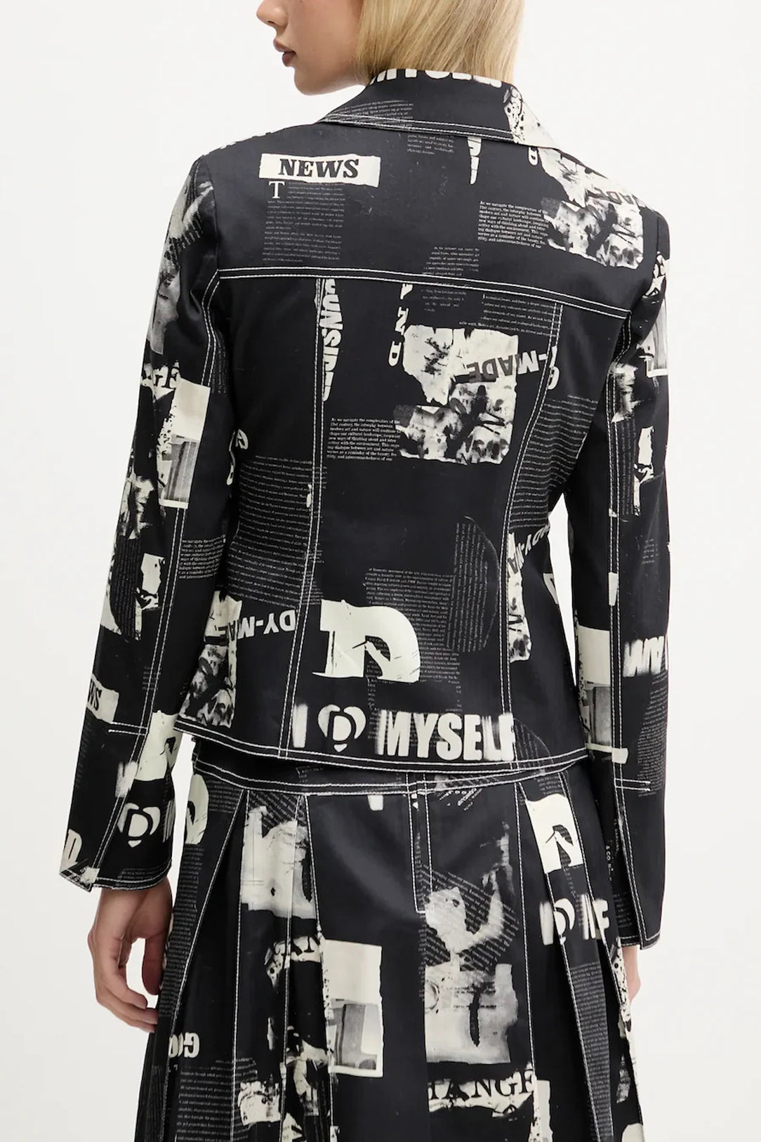 DESIGUAL WOMEN'S BLACK SPORTS JACKET