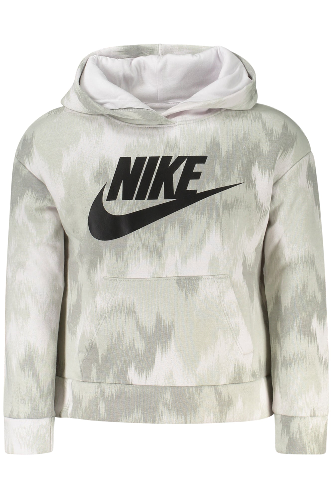 NIKE KIDS' GRAY ZIP-UP SWEATSHIRT