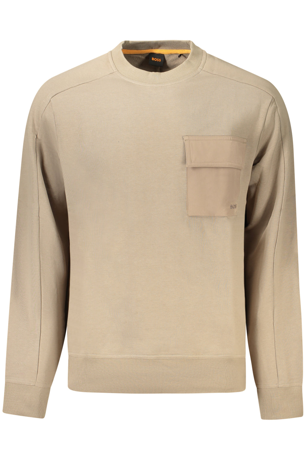 HUGO BOSS SWEATSHIRT WITHOUT ZIP MEN BEIGE