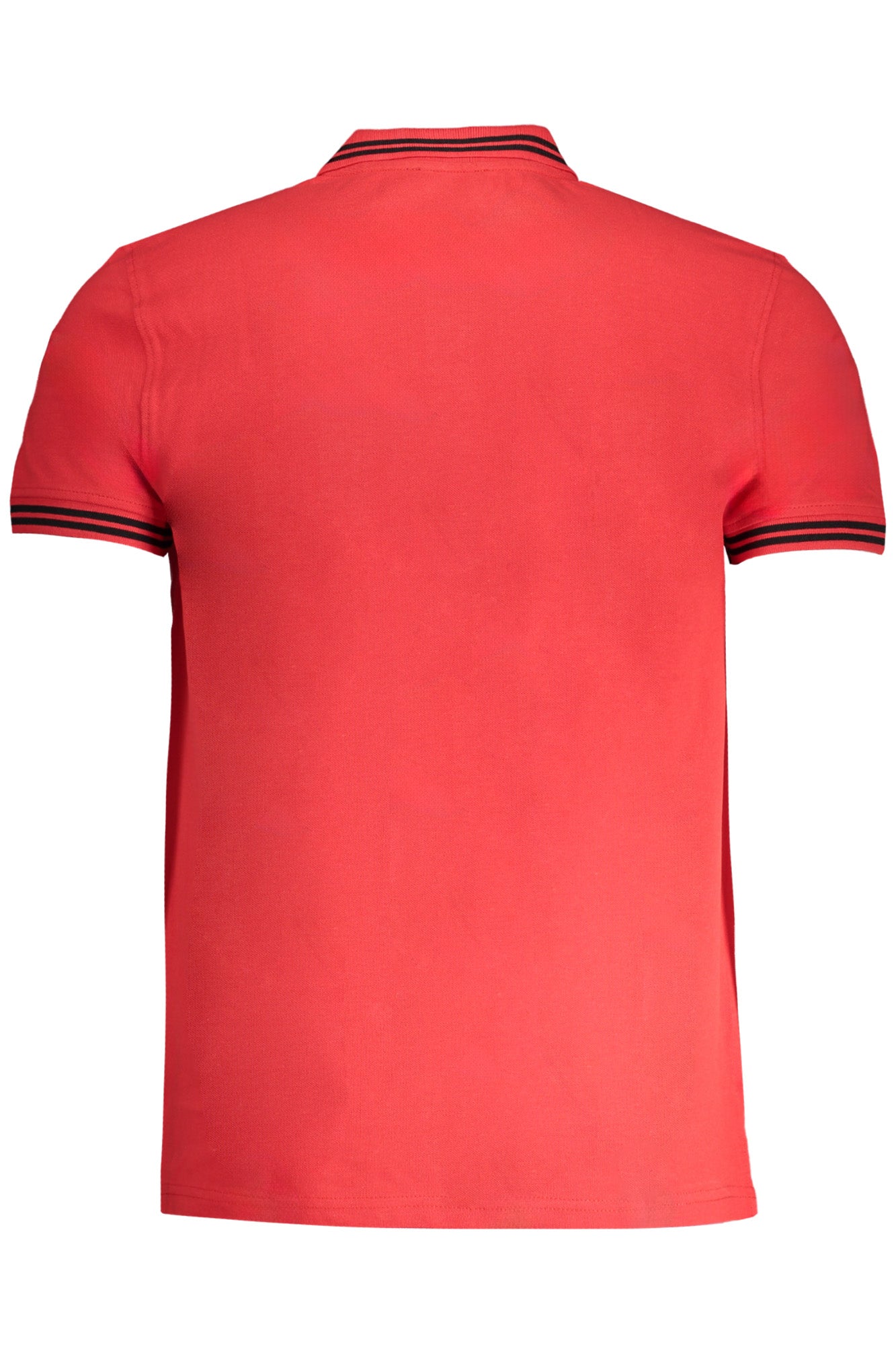 CAVALLI CLASS MEN'S SHORT SLEEVED POLO SHIRT RED