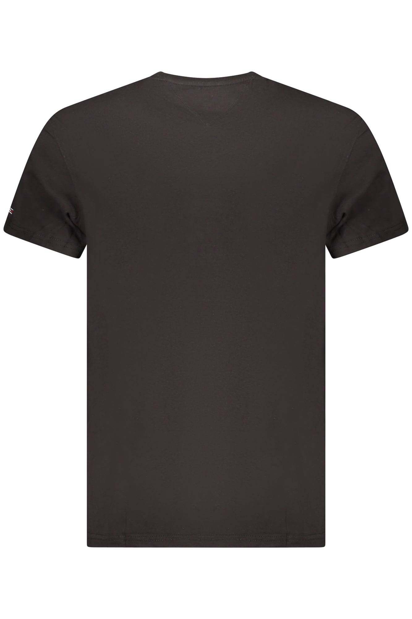 TOMMY HILFIGER SHORT SLEEVE T-SHIRT MEN BLACK
