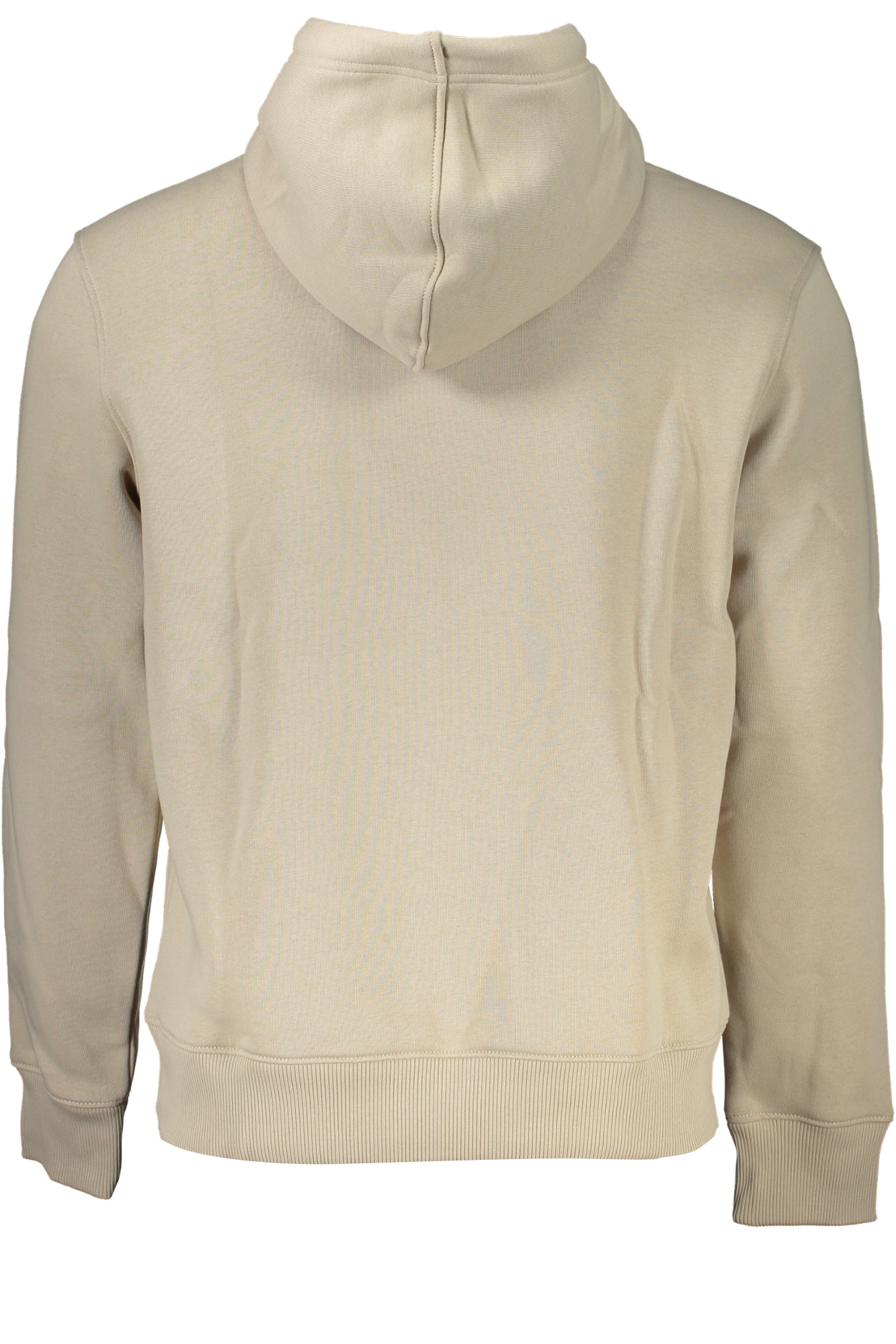 CALVIN KLEIN MEN'S BEIGE ZIPLESS SWEATSHIRT