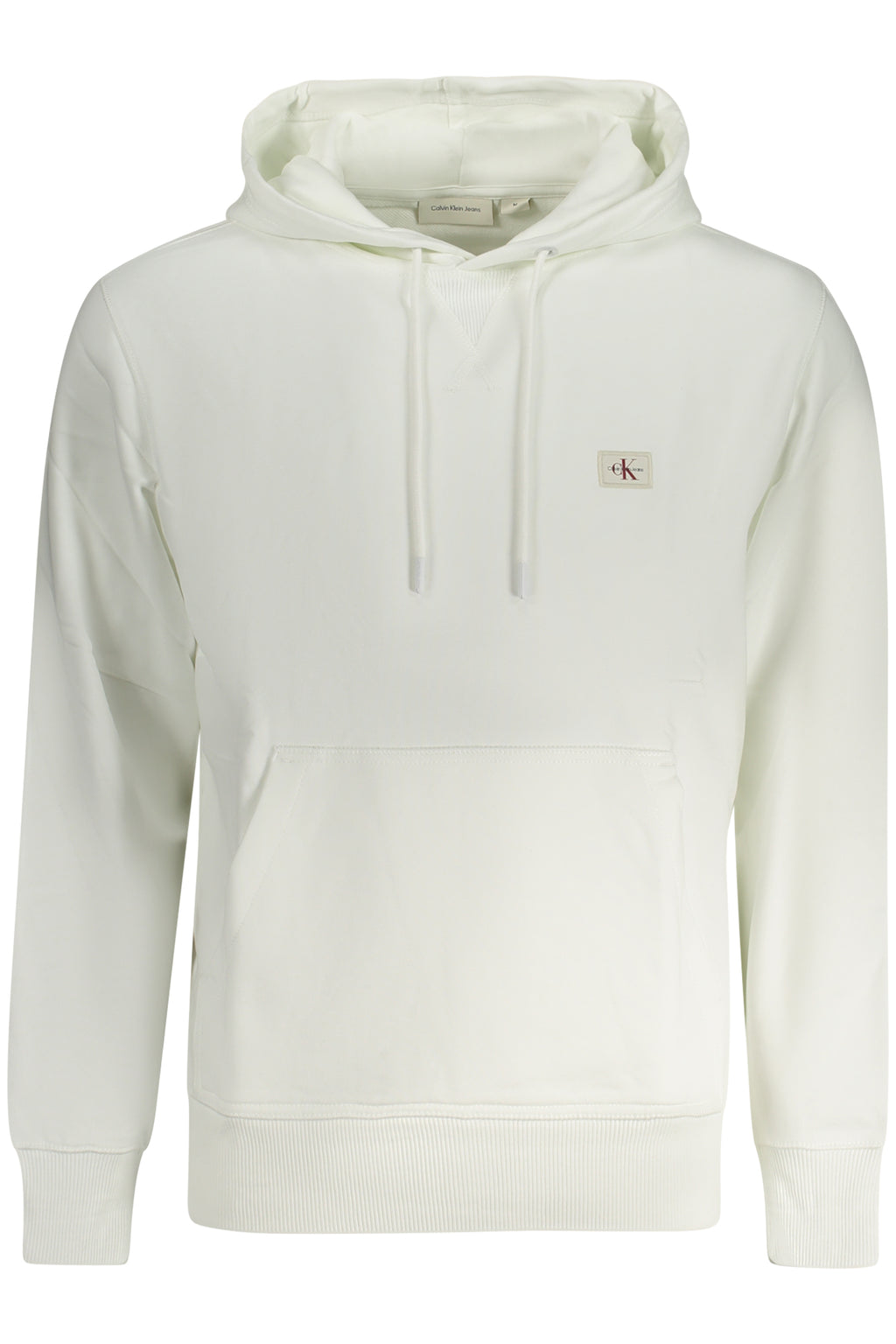 CALVIN KLEIN MEN'S ZIP-UP SWEATSHIRT WHITE