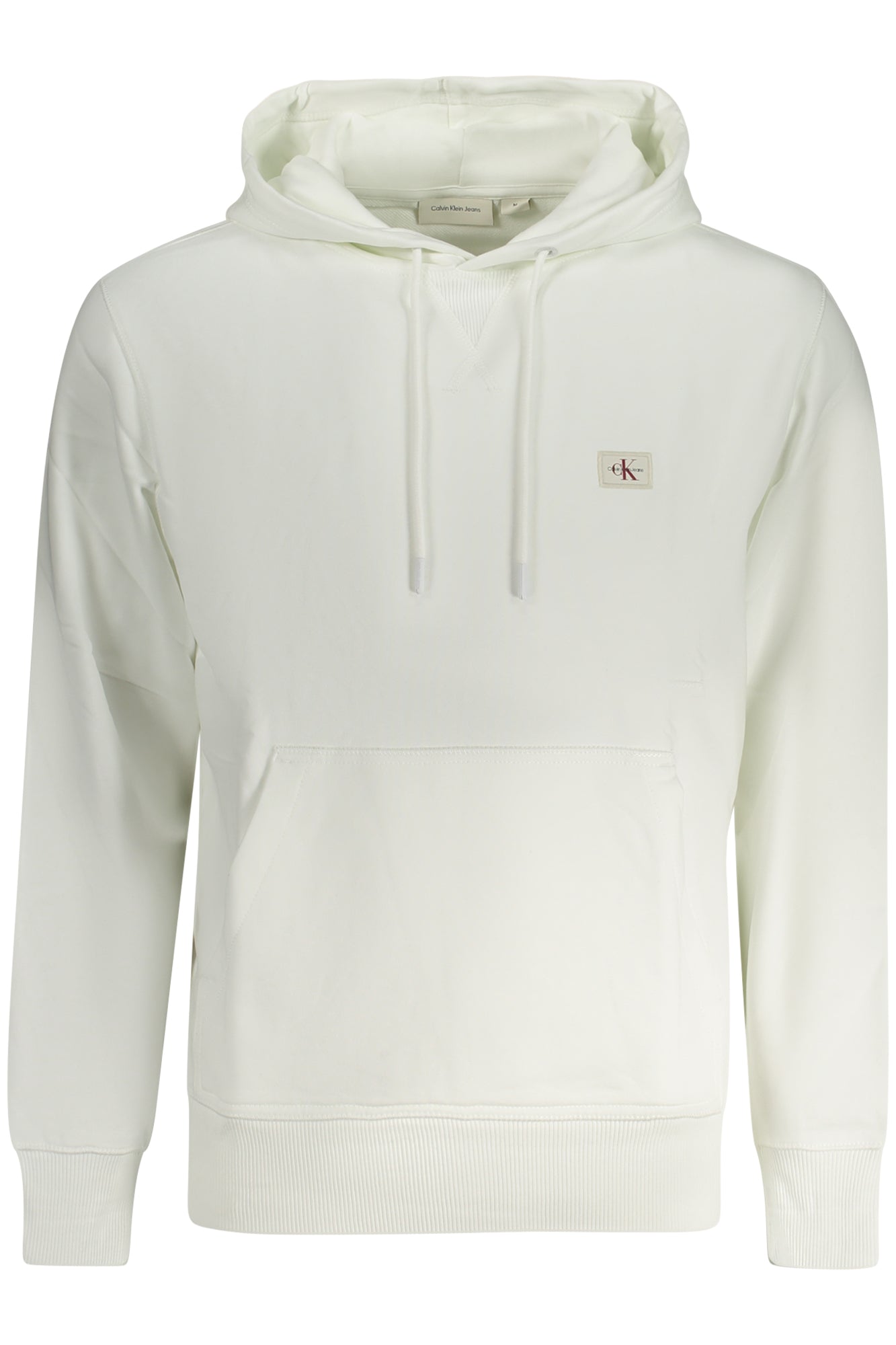 CALVIN KLEIN MEN'S ZIP-UP SWEATSHIRT WHITE