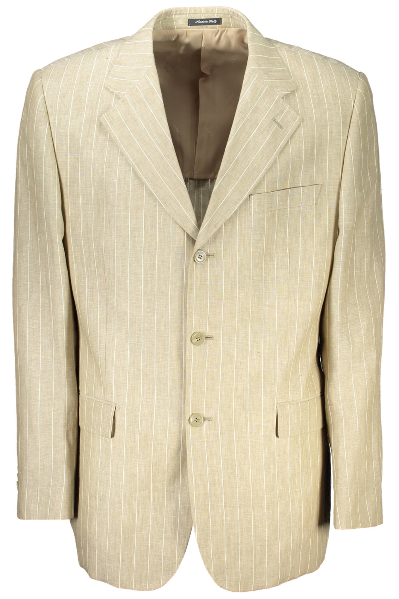 VERRI MILANO CLASSIC SUIT FOR MEN BEIGE