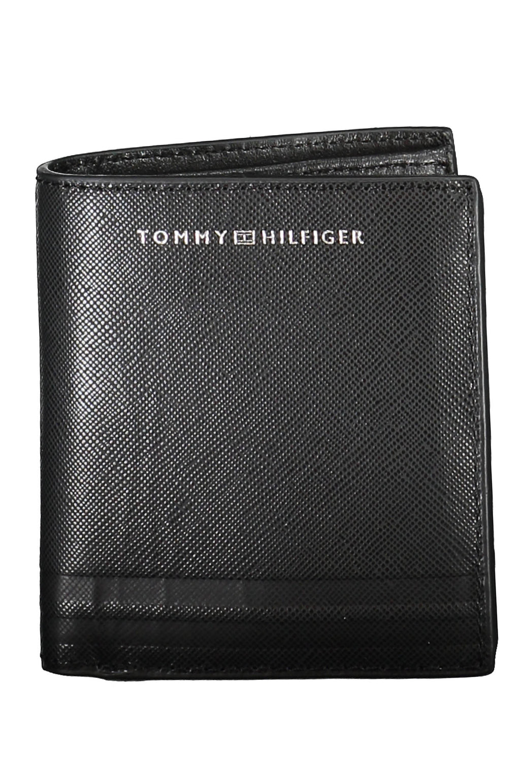 TOMMY HILFIGER BLACK MAN WALLET