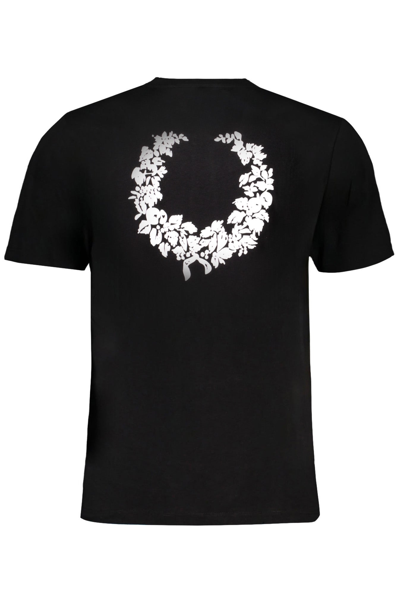 GIAN MARCO VENTURI MEN'S SHORT SLEEVED T-SHIRT BLACK