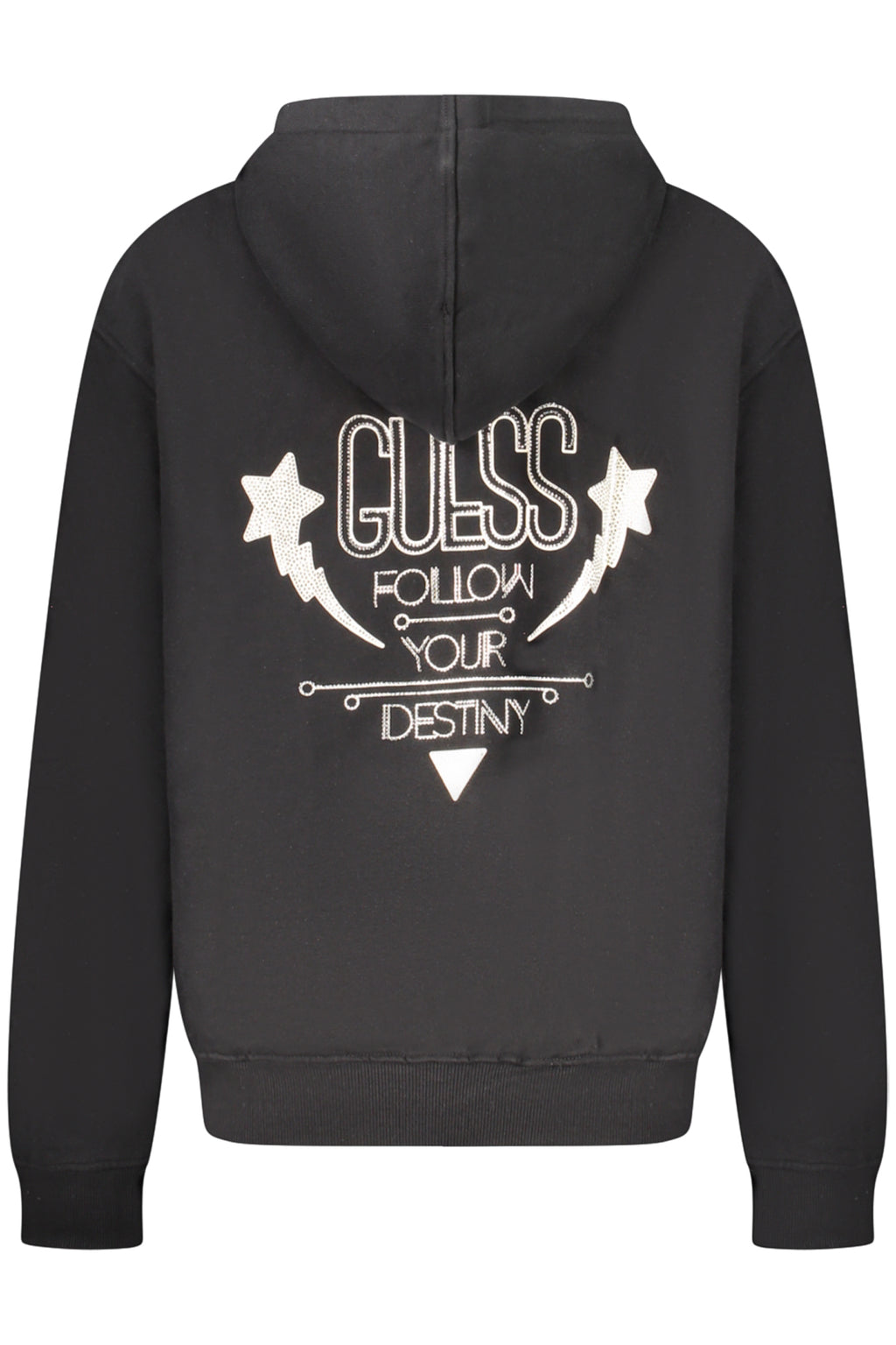 GUESS JEANS SWEATSHIRT WITHOUT ZIP WOMEN BLACK