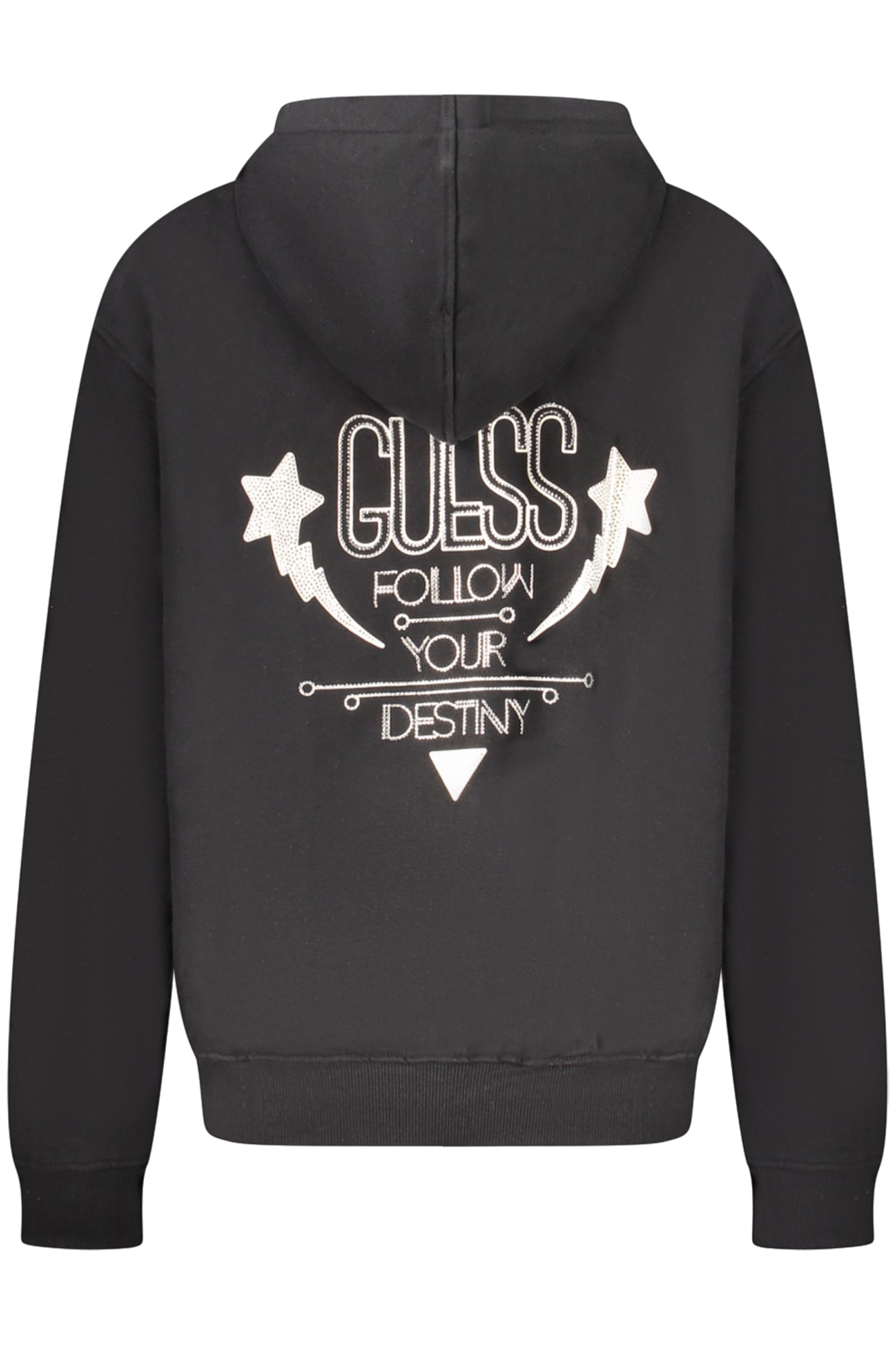 GUESS JEANS SWEATSHIRT WITHOUT ZIP WOMEN BLACK
