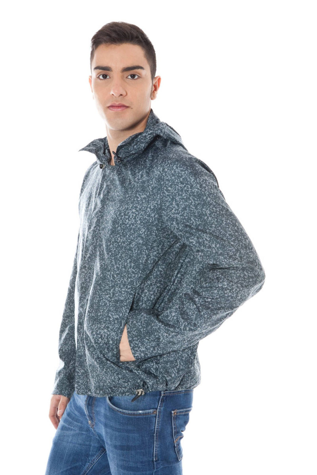CALVIN KLEIN GRAY MEN'S SPORTS JACKET