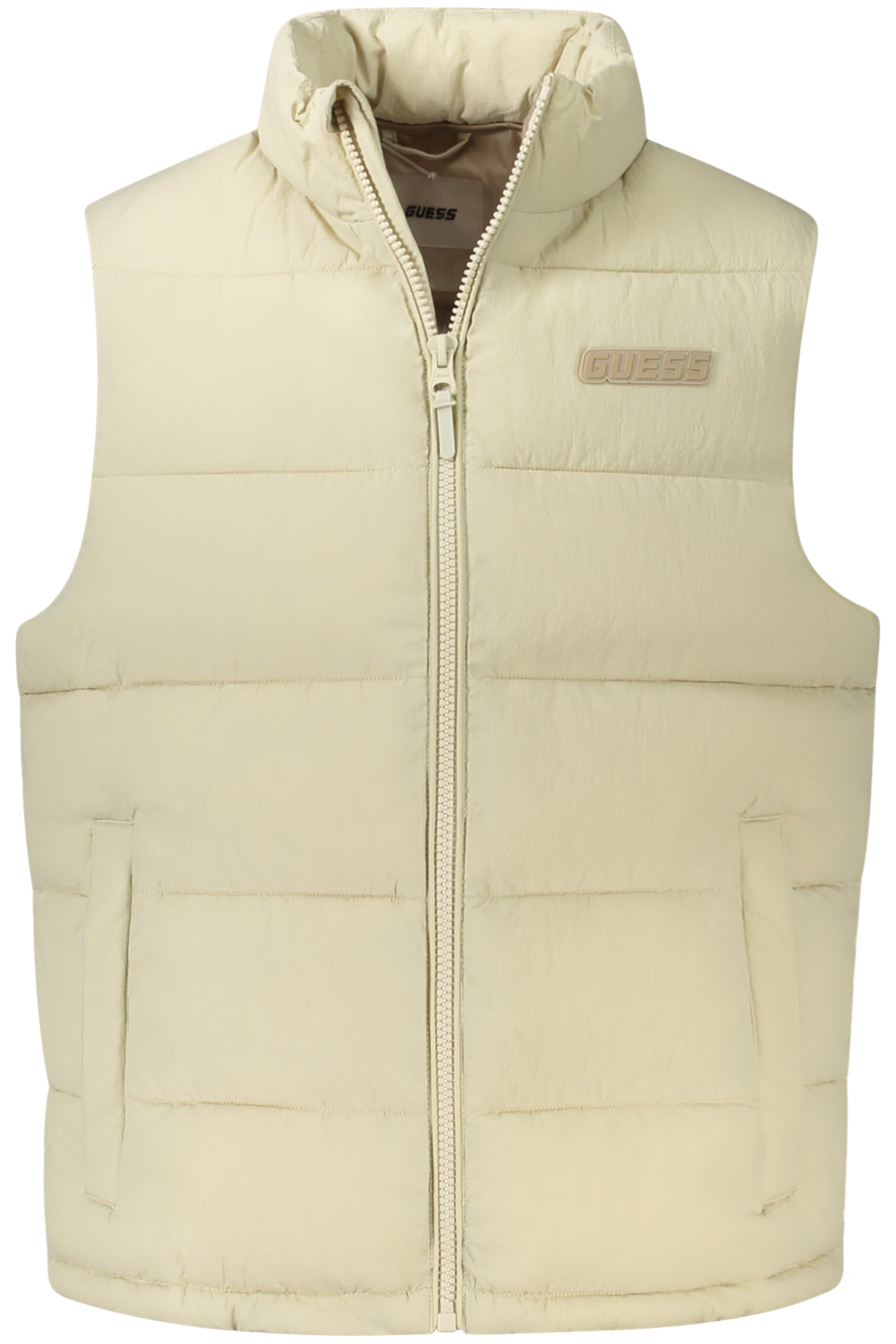 GUESS JEANS MEN'S SLEEVELESS BEIGE