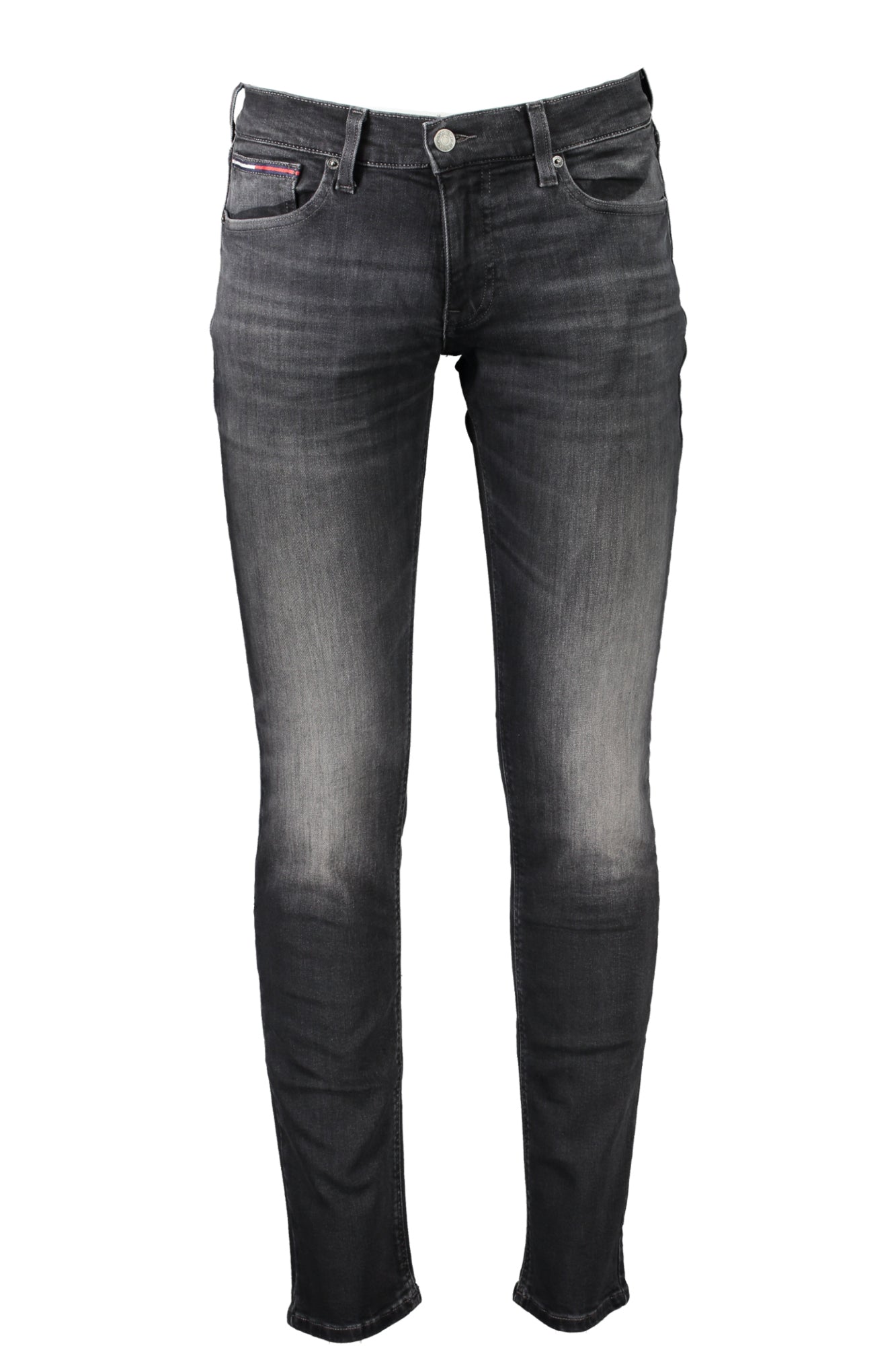 TOMMY HILFIGER MEN'S BLACK DENIM JEANS