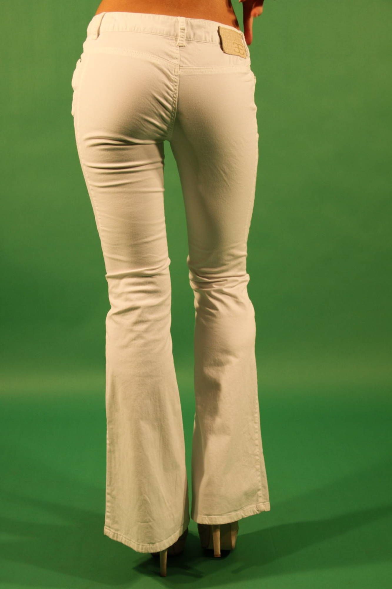 PAPETE WOMEN'S WHITE TROUSERS