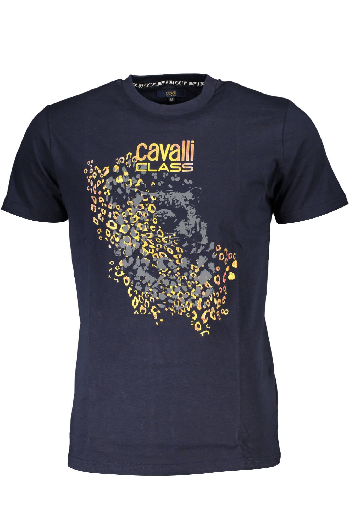 CAVALLI CLASS SHORT SLEEVE T-SHIRT MEN BLUE