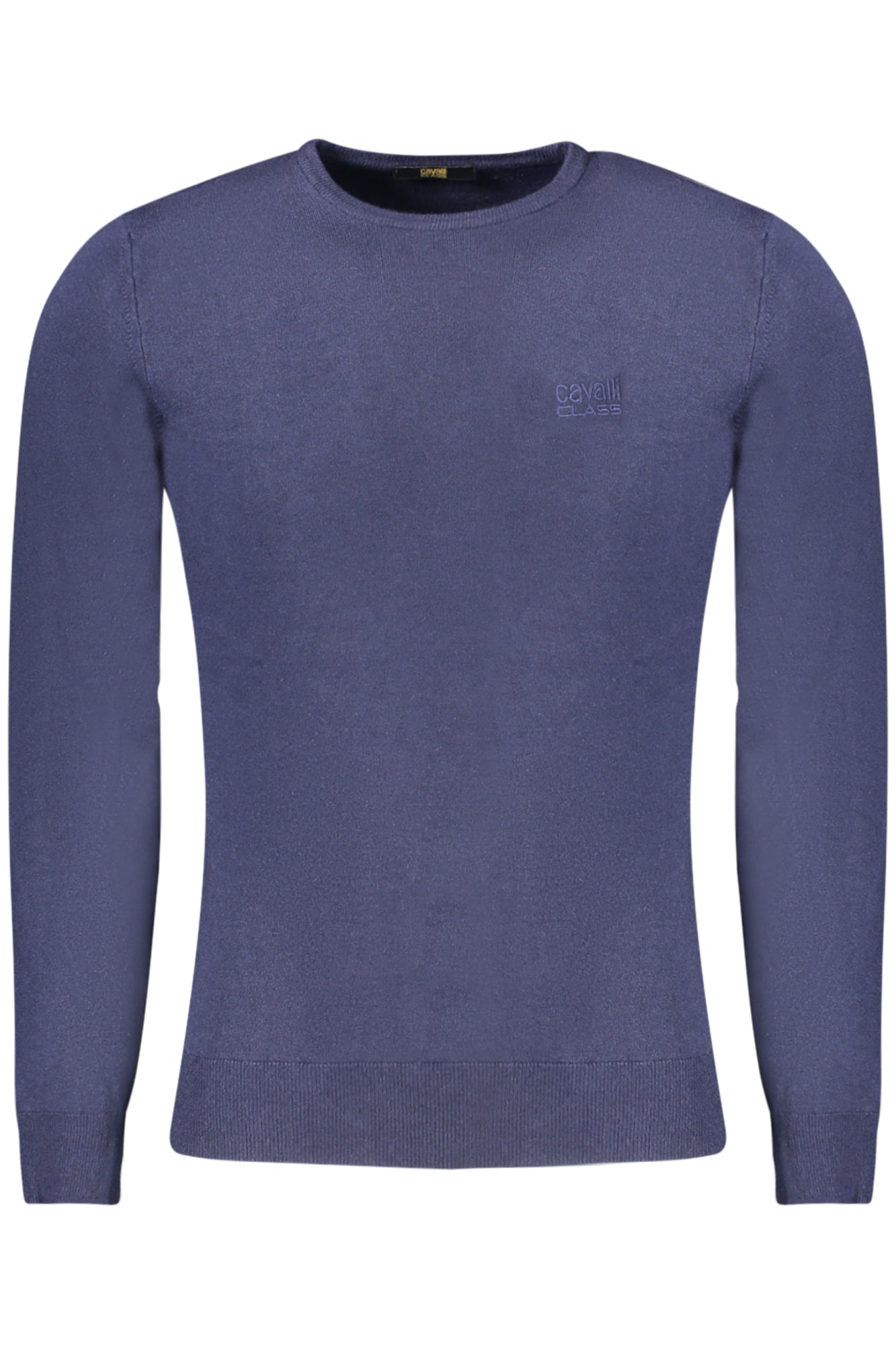 CAVALLI CLASS MEN'S BLUE SWEATER