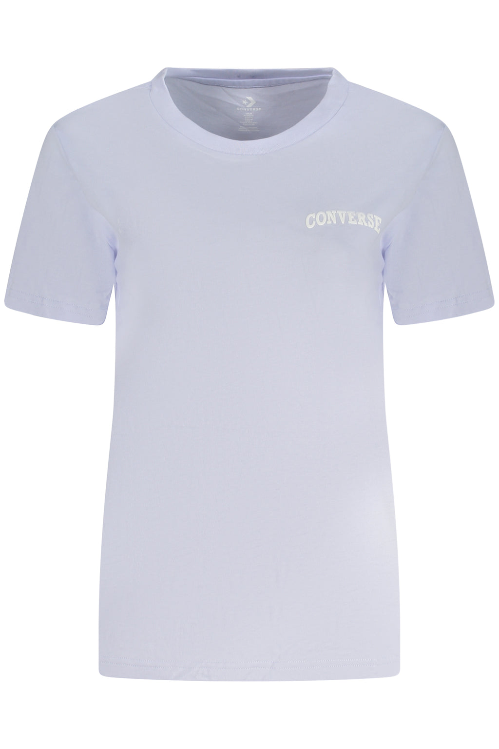 CONVERSE WOMEN'S SHORT SLEEVE T-SHIRT PURPLE