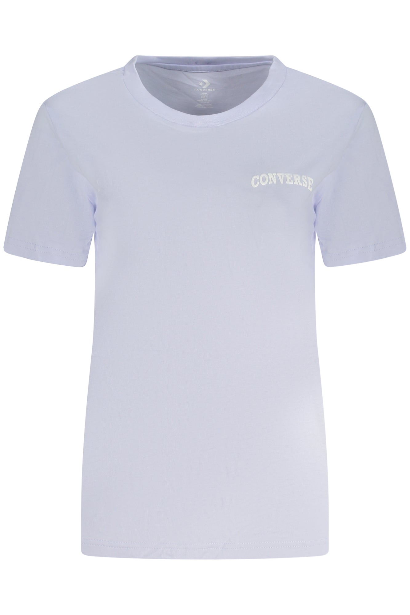 CONVERSE WOMEN'S SHORT SLEEVE T-SHIRT PURPLE
