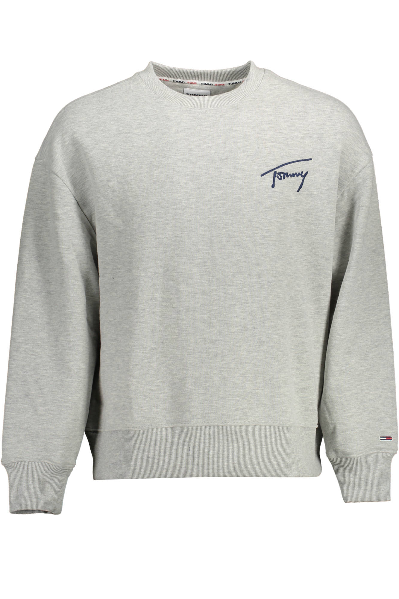 TOMMY HILFIGER SWEATSHIRT WITHOUT ZIP MAN GRAY
