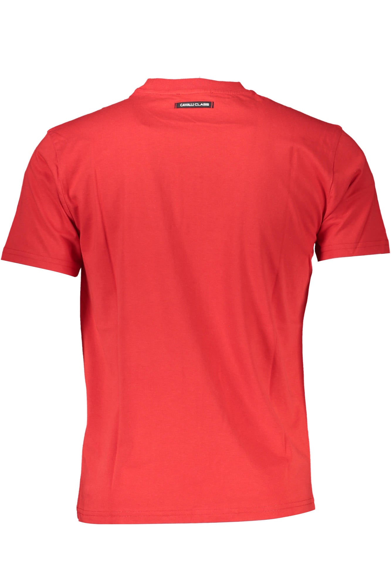 CAVALLI CLASS MEN'S SHORT SLEEVE T-SHIRT RED