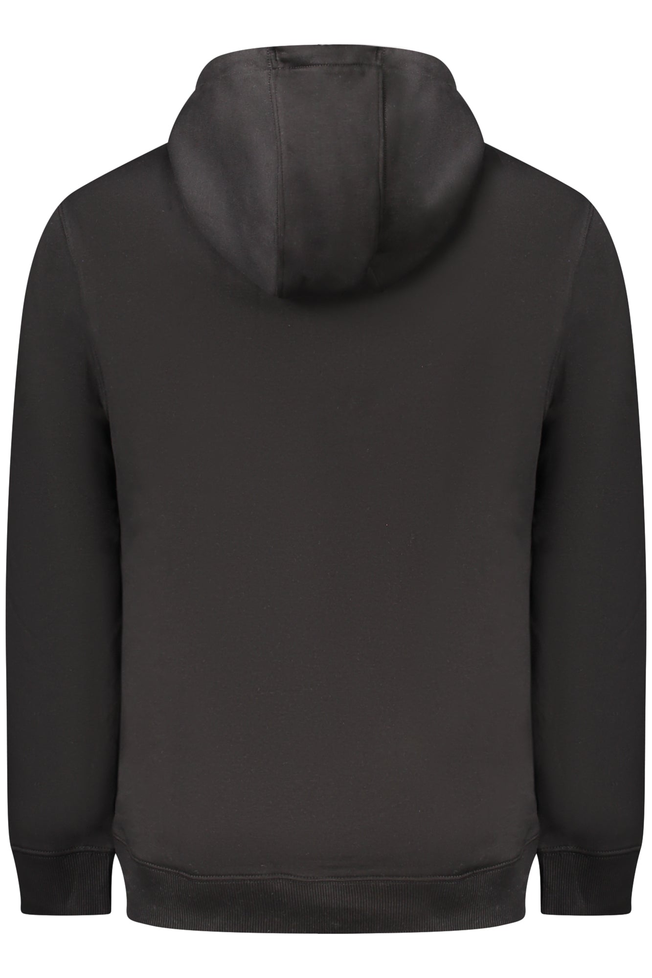 TOMMY HILFIGER MEN'S BLACK ZIP-UP SWEATSHIRT