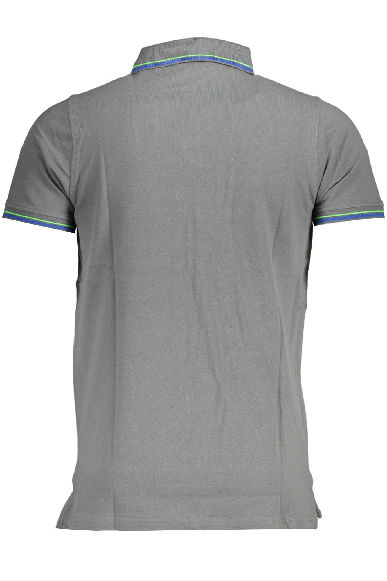 NORWAY 1963 MEN'S SHORT SLEEVE POLO SHIRT GREY